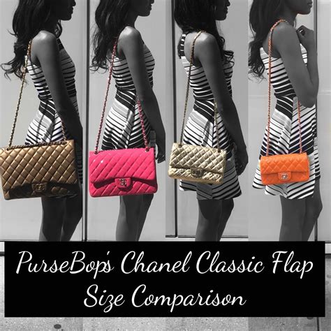 sizes of chanel classic bags|chanel classic flap bag medium.